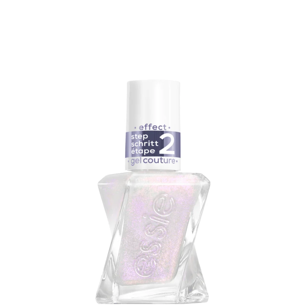 essie Gel Couture Gel- Metallic Glaze Top Coats - 563 Blushed Metal Image 1