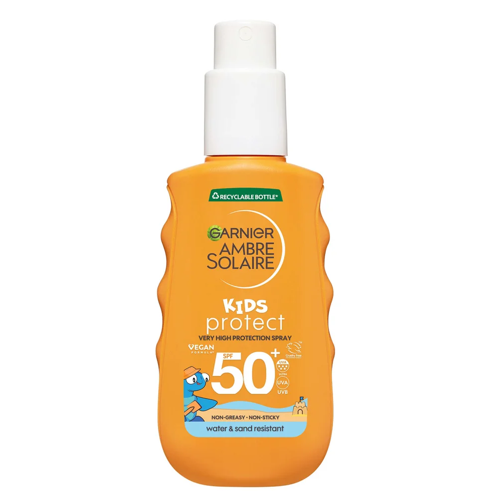 Garnier Ambre Solaire SPF 50+ Kids Sun Cream Spray, 150ml Image 1