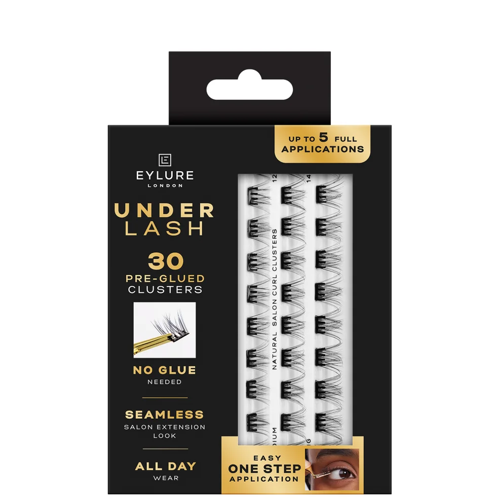 Eylure Underlash Pre-Glued - Natural Salon Curl Clusters (No Applicator) Image 1