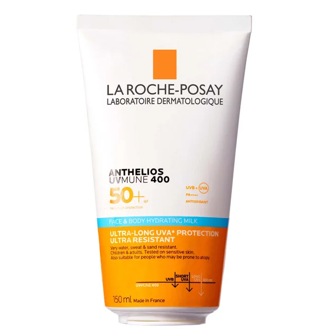 La Roche-Posay Anthelios UVMune 400 Face & Body Hydrating Milk SPF50+ 150ml