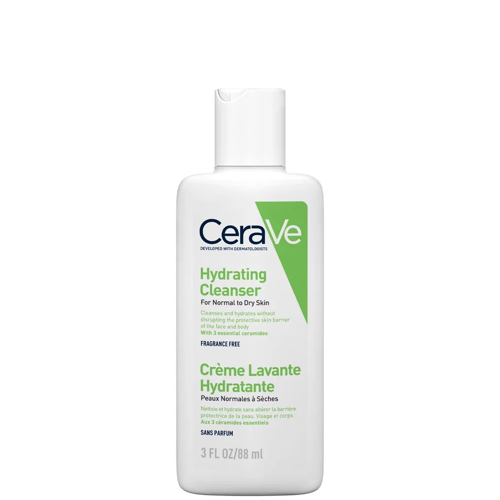 CeraVe Travel Size Hydrating Cleanser for Normal to Dry Skin 88ml Image 1