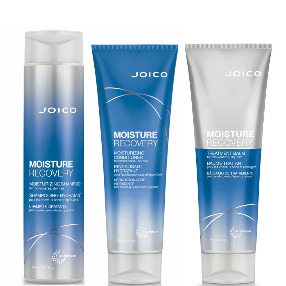 Joico Moisture Recovery Thick Coarse Hair Hydrating Home Care Kit Image 1