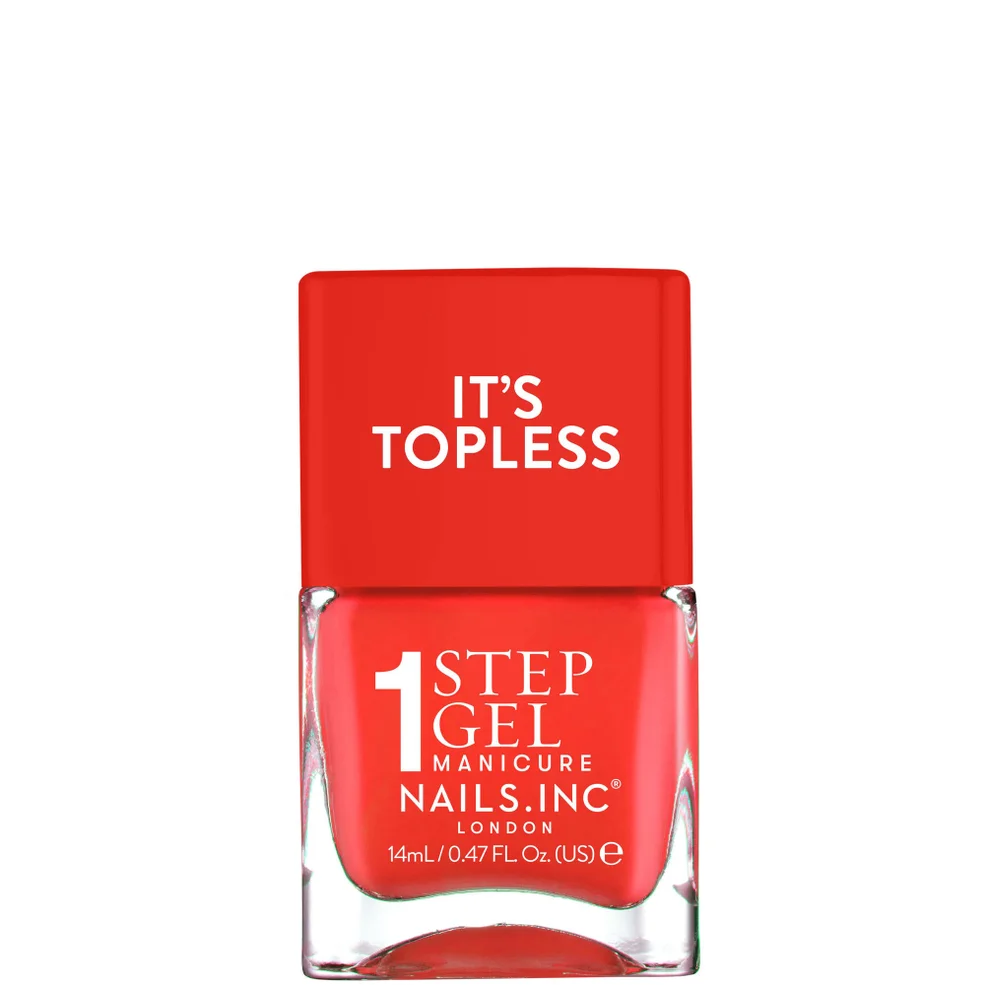 nails inc. Topless Jennifer 14ml Image 1