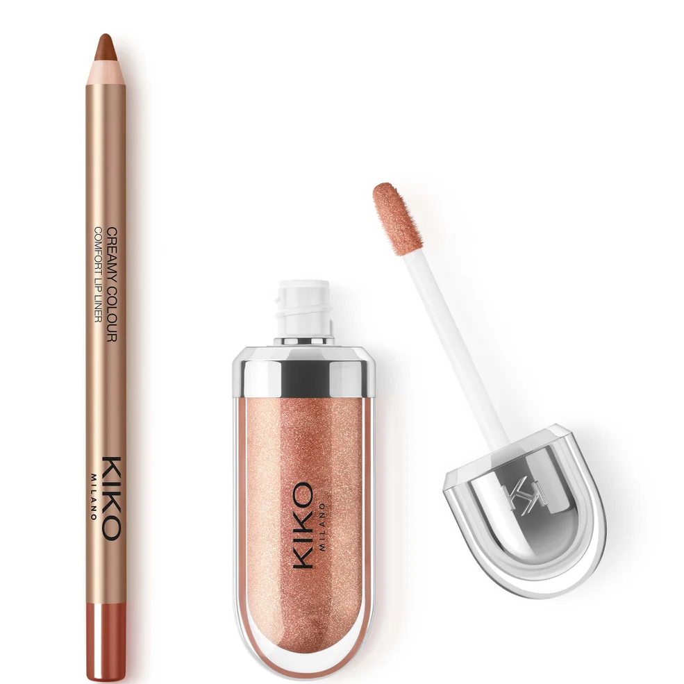 KIKO Milano 3D Hydra Golden Glaze Lip Combo Image 1