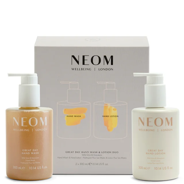 NEOM Great Day Hand Wash & Lotion Duo
