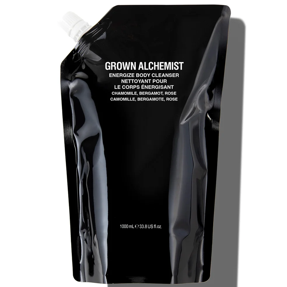 Grown Alchemist Energize Body Cleanser 1L Refill Pouch Image 1