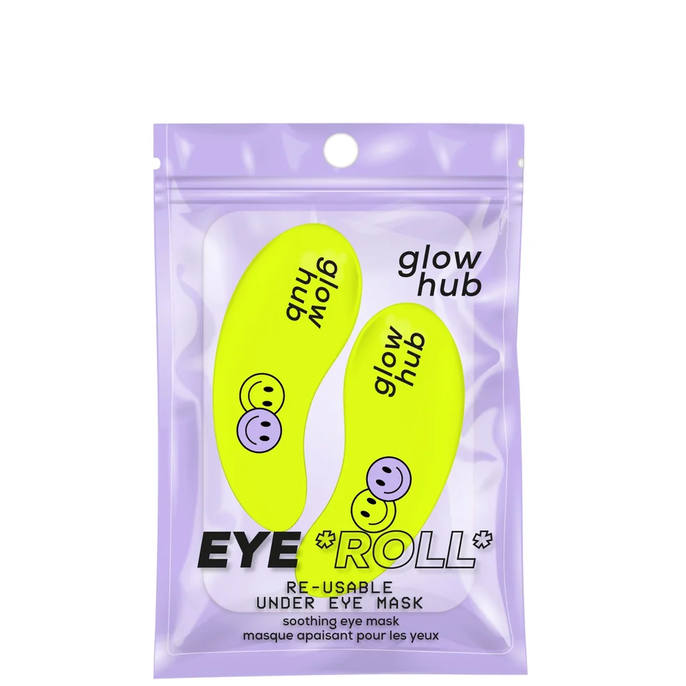 Glow Hub Eye Roll Reusable Under Eye Mask 1pk Image 1