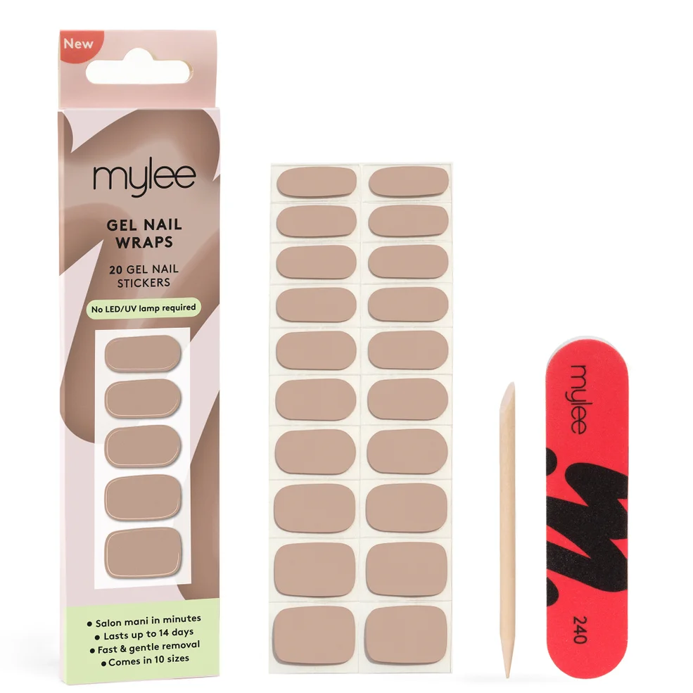 Mylee Gel Nail Wraps - Cozy Nights Image 1