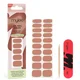 Mylee Gel Nail Wraps - Naturally, Darling