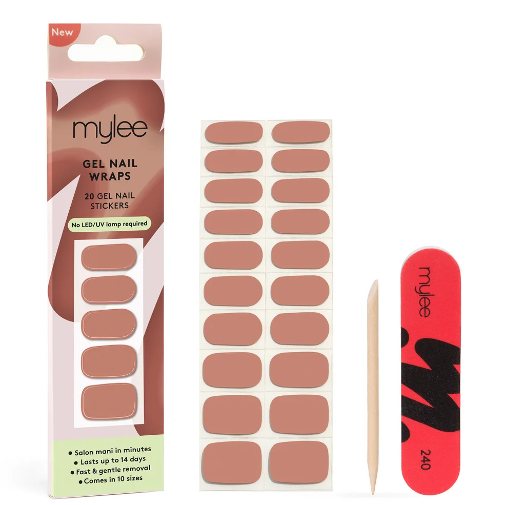 Mylee Gel Nail Wraps - Naturally, Darling Image 1