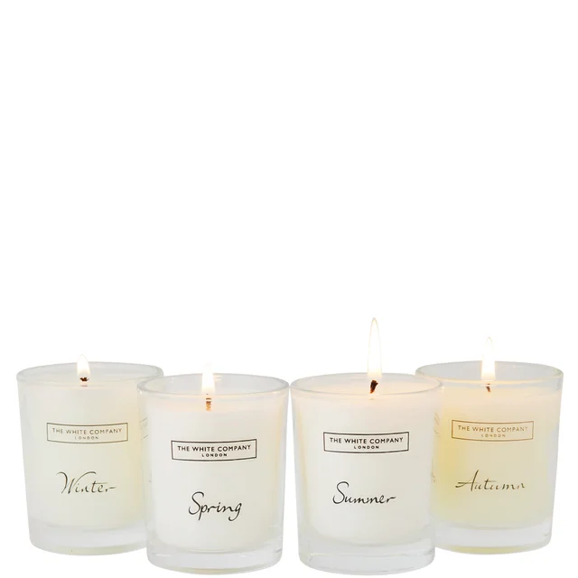 The White Company Four Seasons Votive Set