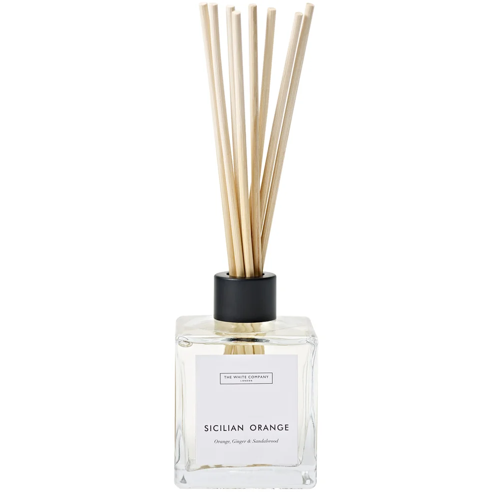 The White Company Sicilian Orange Luxury Diffuser 200ml Image 1