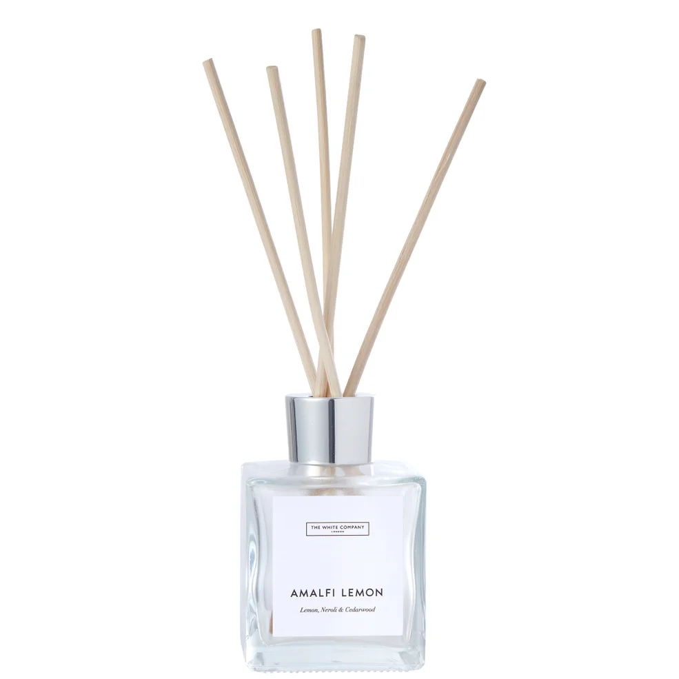 The White Company Amalfi Lemon Luxury Diffuser 200ml Image 1