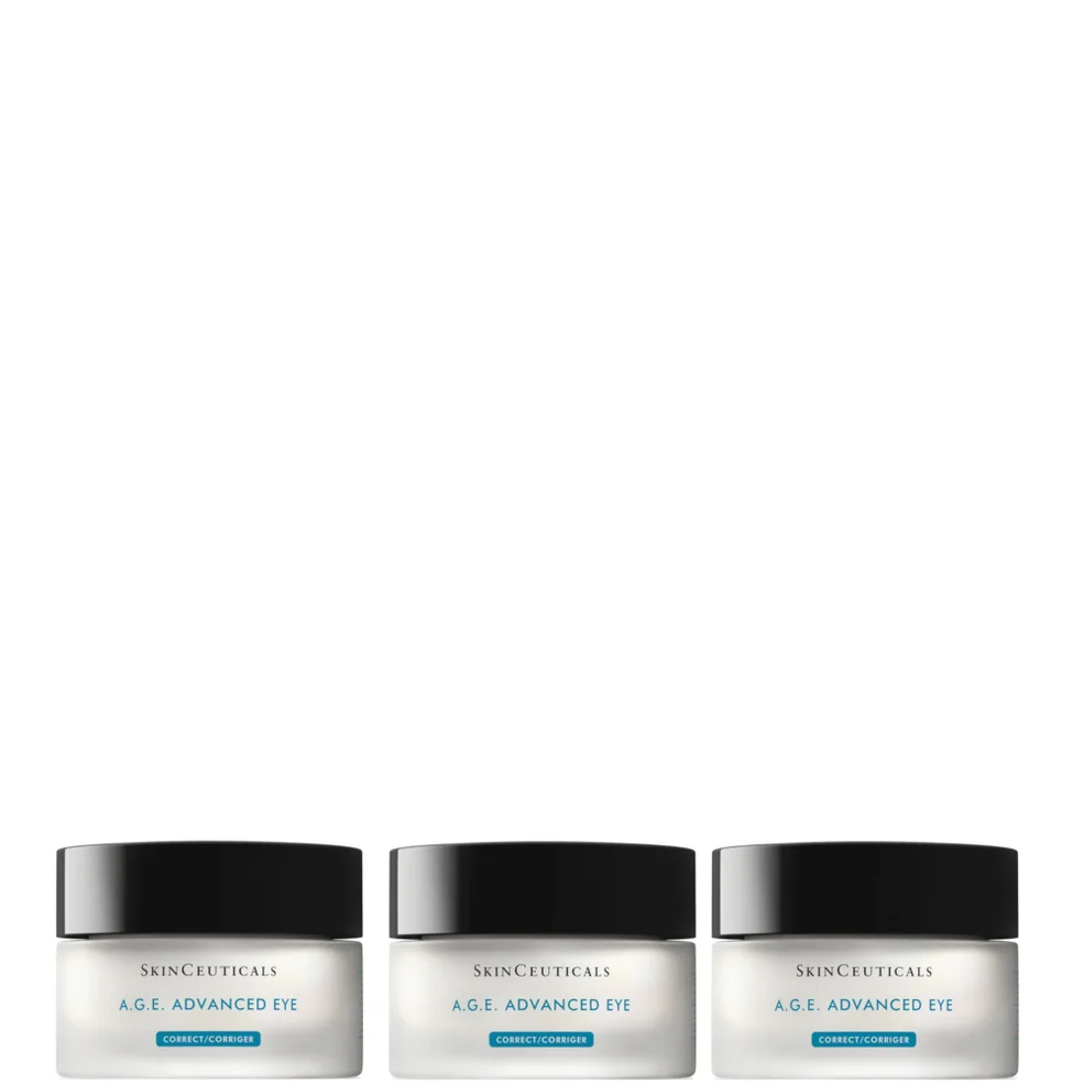 SkinCeuticals A.G.E. Advanced Eye for Dark Circles & Wrinkles 15ml (Three Pack) Image 1