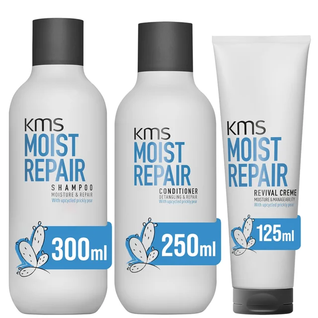 KMS Hair Rescue Routine for Dry, Damaged Hair