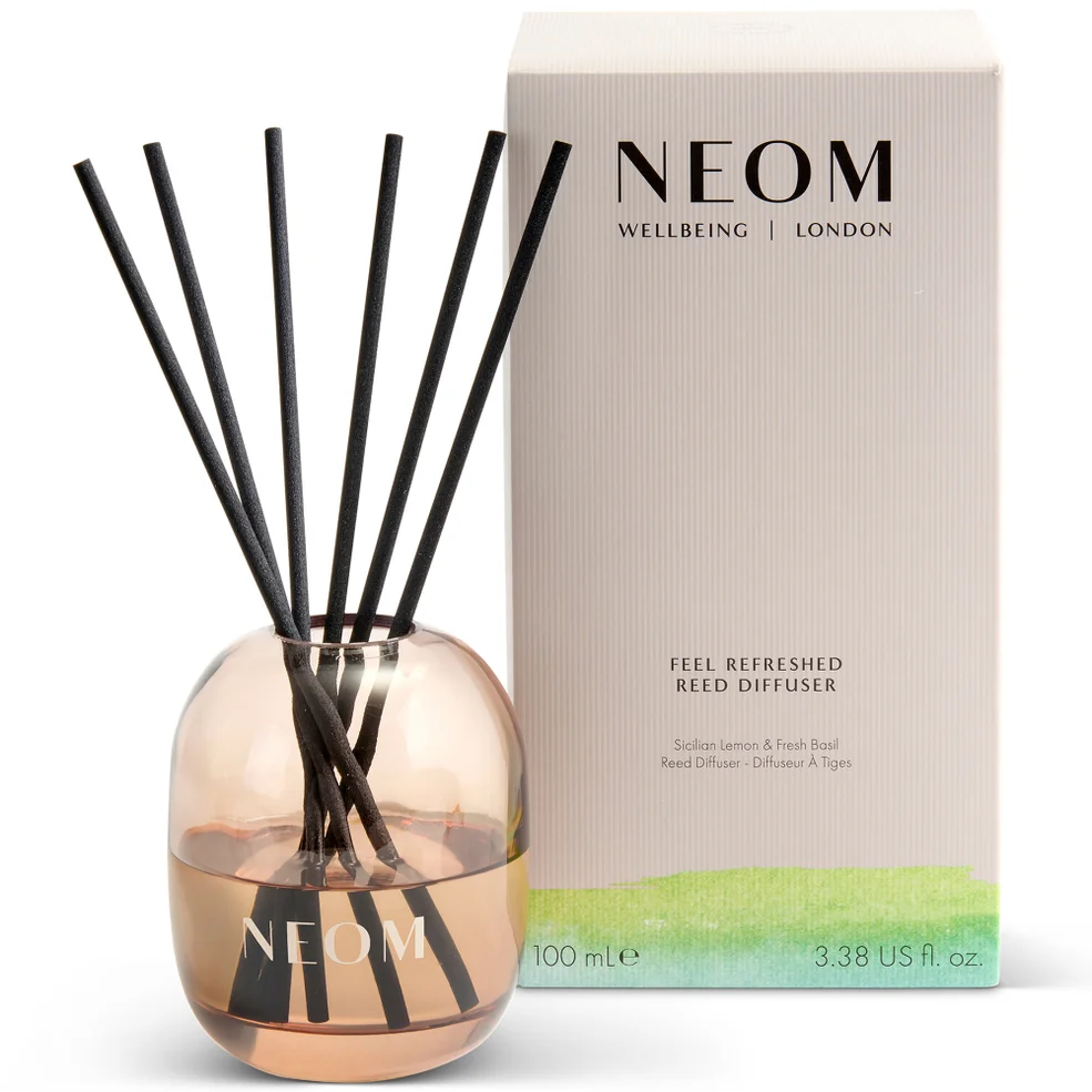 NEOM Wellbeing Feel Refreshed Reed Diffuser 100ml Image 1