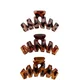 brushworks Tortoiseshell Claw Clips - 3 Pack