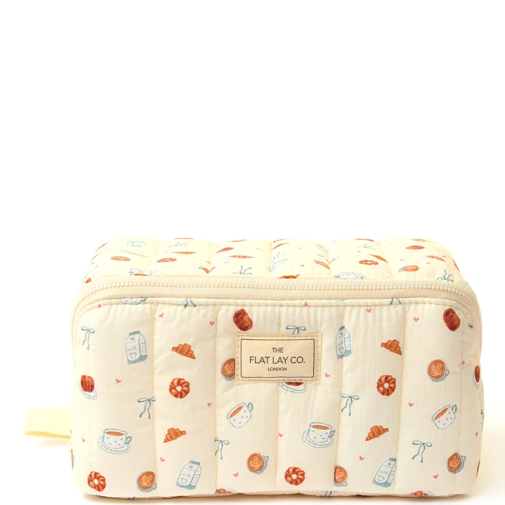 The Flat Lay Co. Marshmallow Flat Lay Makeup Box Bag - Patisserie Image 1