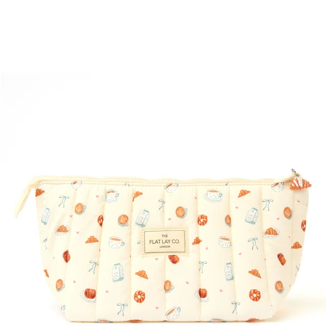 The Flat Lay Co. Marshmallow Essential Makeup Pouch - Patisserie