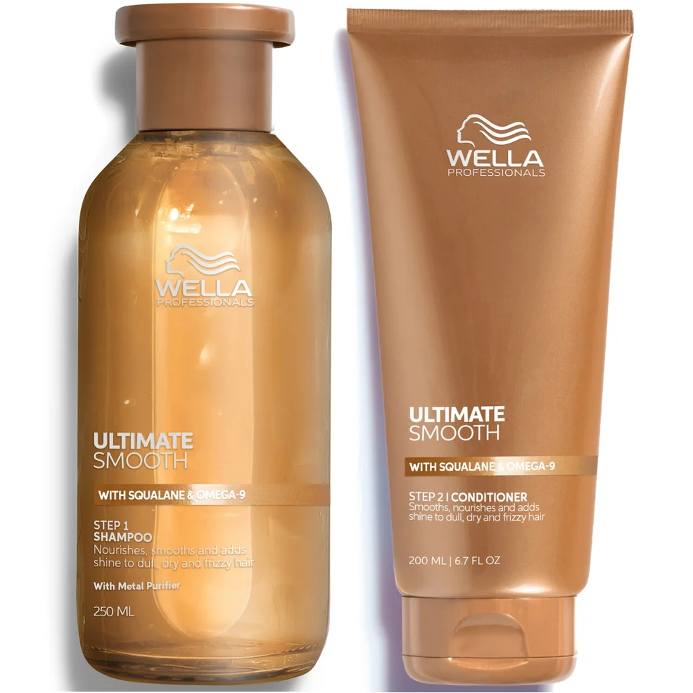Wella Professionals Ultimate Smooth Shampoo and Conditioner Bundle Image 1