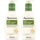 Aveeno Daily Moisturising Lotion Duo for Instant and Long Lasting Hydration 600ml Mega Bundle