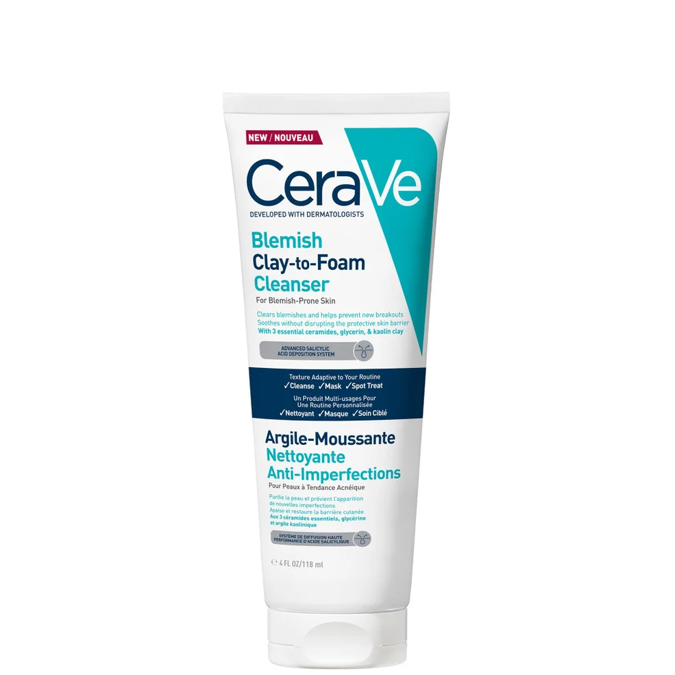CeraVe Blemish Clay To Foam Cleanser 118ml Image 1