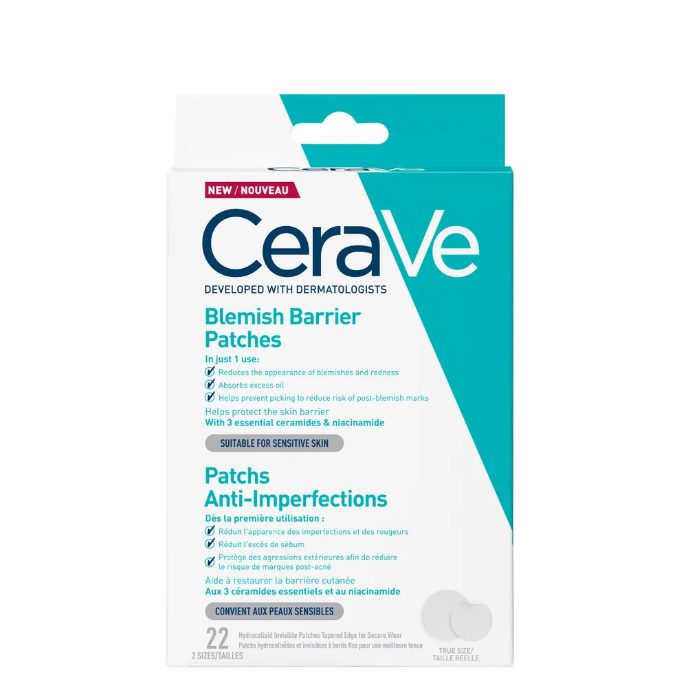 CeraVe Blemish Barrier Patches for Blemishes & Redness Image 1