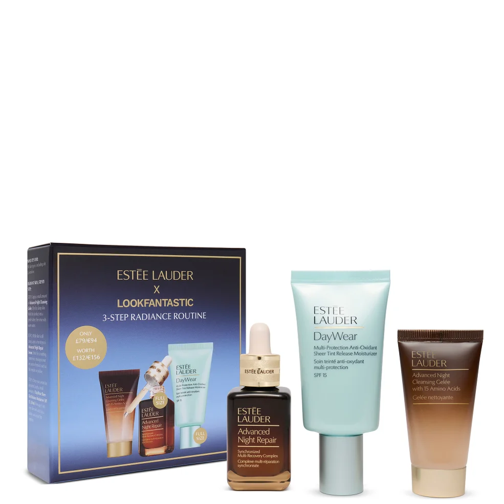 EXCLUSIVE Estée Lauder x LOOK FANTASTIC 3-Step Radiance Routine Set Image 1