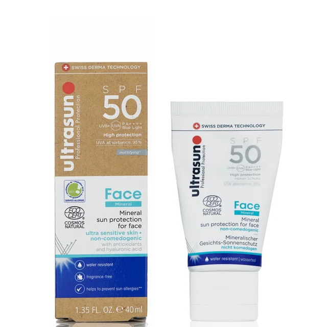 Ultrasun Mineral Face SPF50 40ml