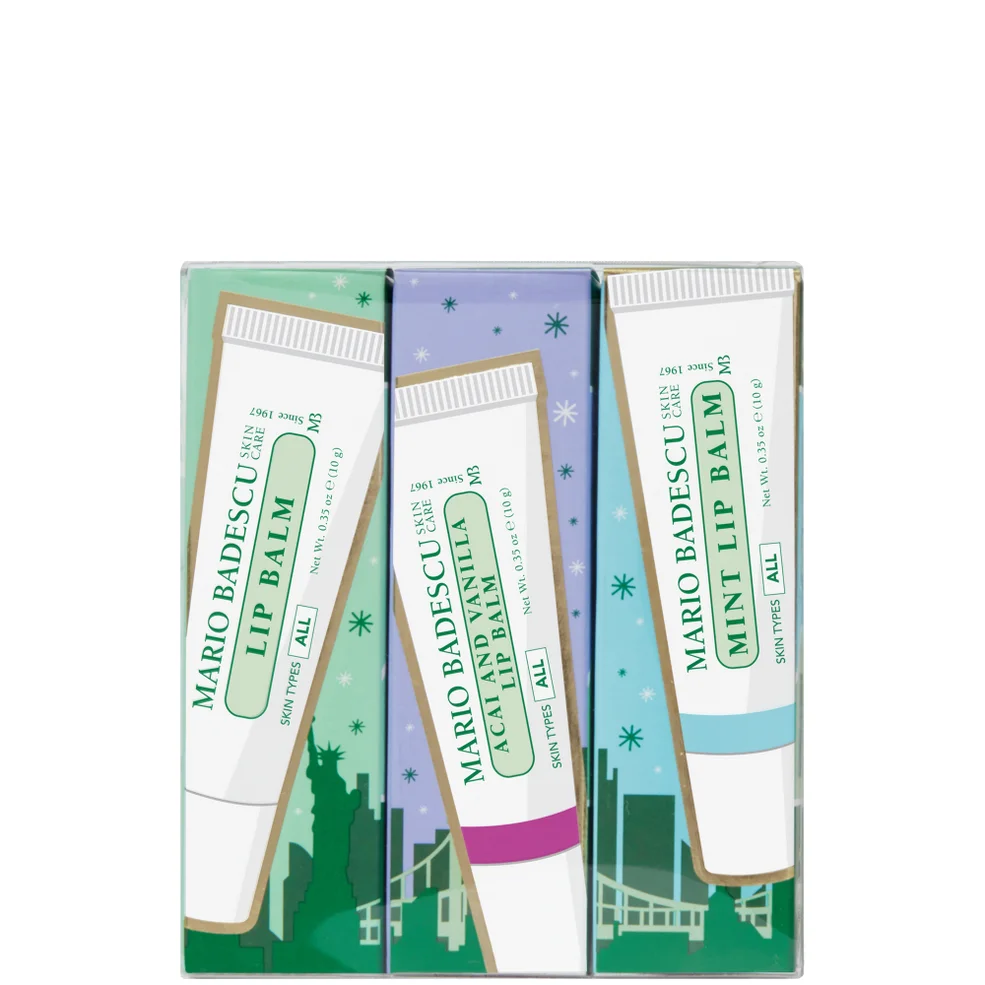 Mario Badescu Lip Balm Trio Image 1
