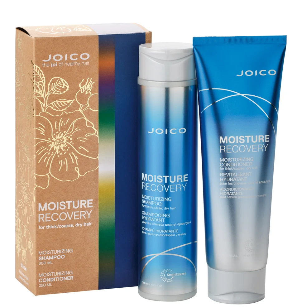 Joico Moisture Recovery Duo Gift Set - Shampoo 300ml & Conditioner 250ml Image 1
