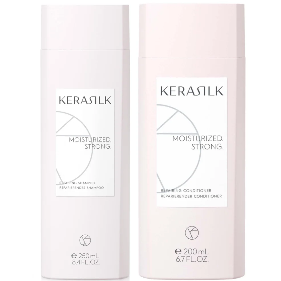 KERASILK Repairing Shampoo and Conditioner Duo Image 1