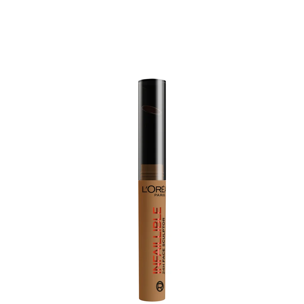 L'Oréal Paris Infallible Face Sculptor, Sculpting Stick Dark, Make Up, Transfer Proof, Ease & Precision, 24H Wear Image 1