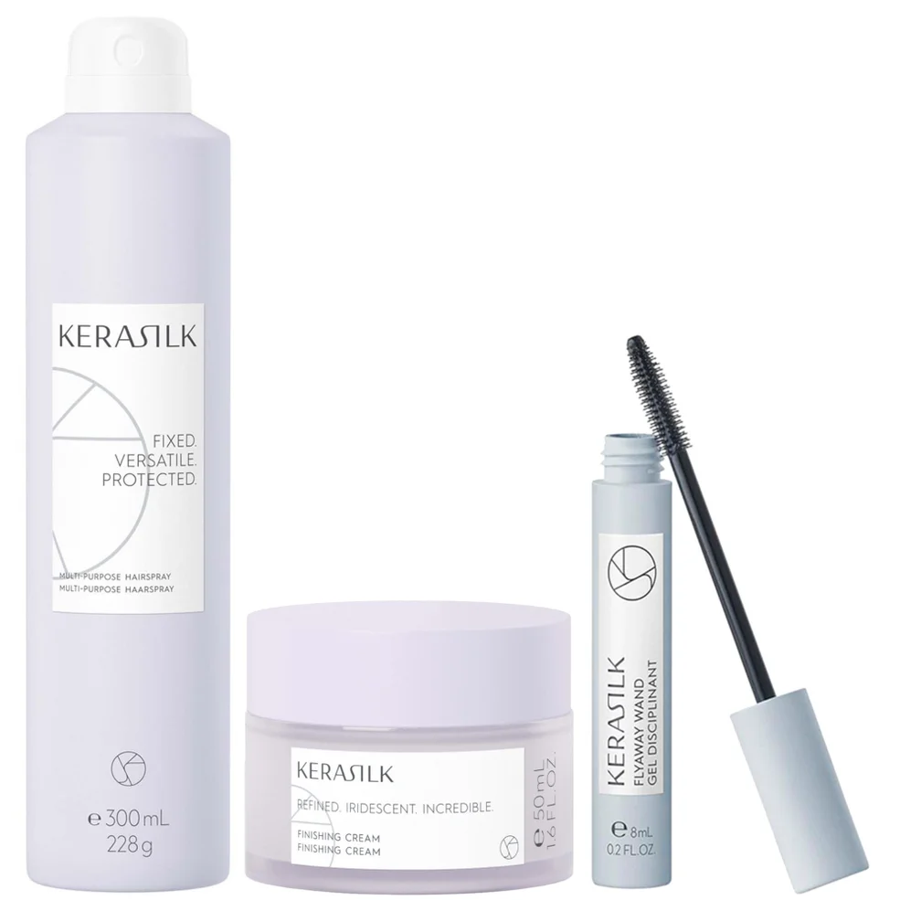 KERASILK Sleek Hair Styling Bundle Image 1