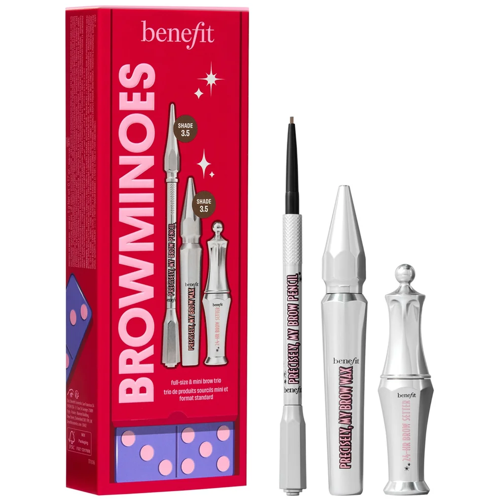 benefit BROWminoes 3.5 Eyebrow Makeup 3-piece Gift Set Image 1