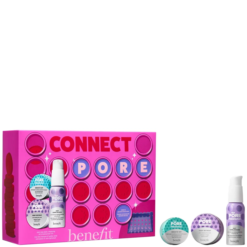 benefit Connect PORE Porefessional Skin Care Gift Set, with Limited Edition Beauty Bag Image 1