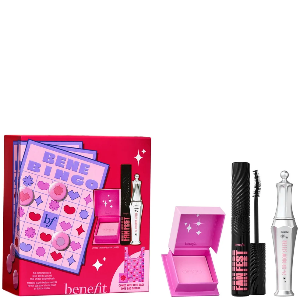 benefit Benebingo Mascara, Brow and Limited Edition Blush Makeup Gift Set Image 1