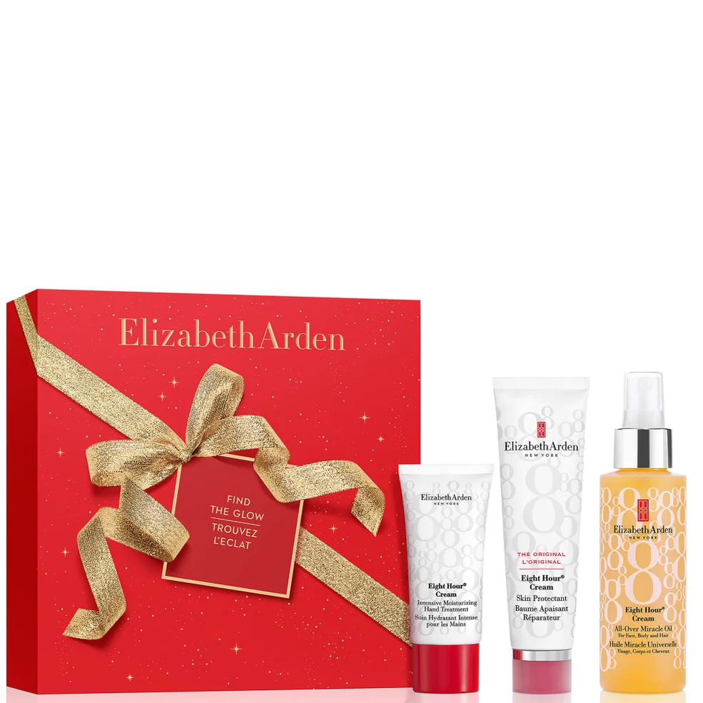 Elizabeth Arden EIGHT HOUR CREAM Find the Glow 3-Piece Gift Set Image 1
