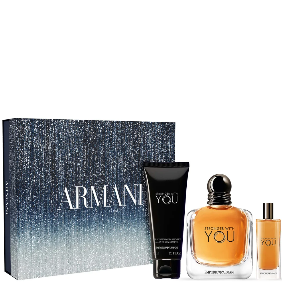 Armani Stronger With You Eau de Toilette 100ml Gift Set Image 1
