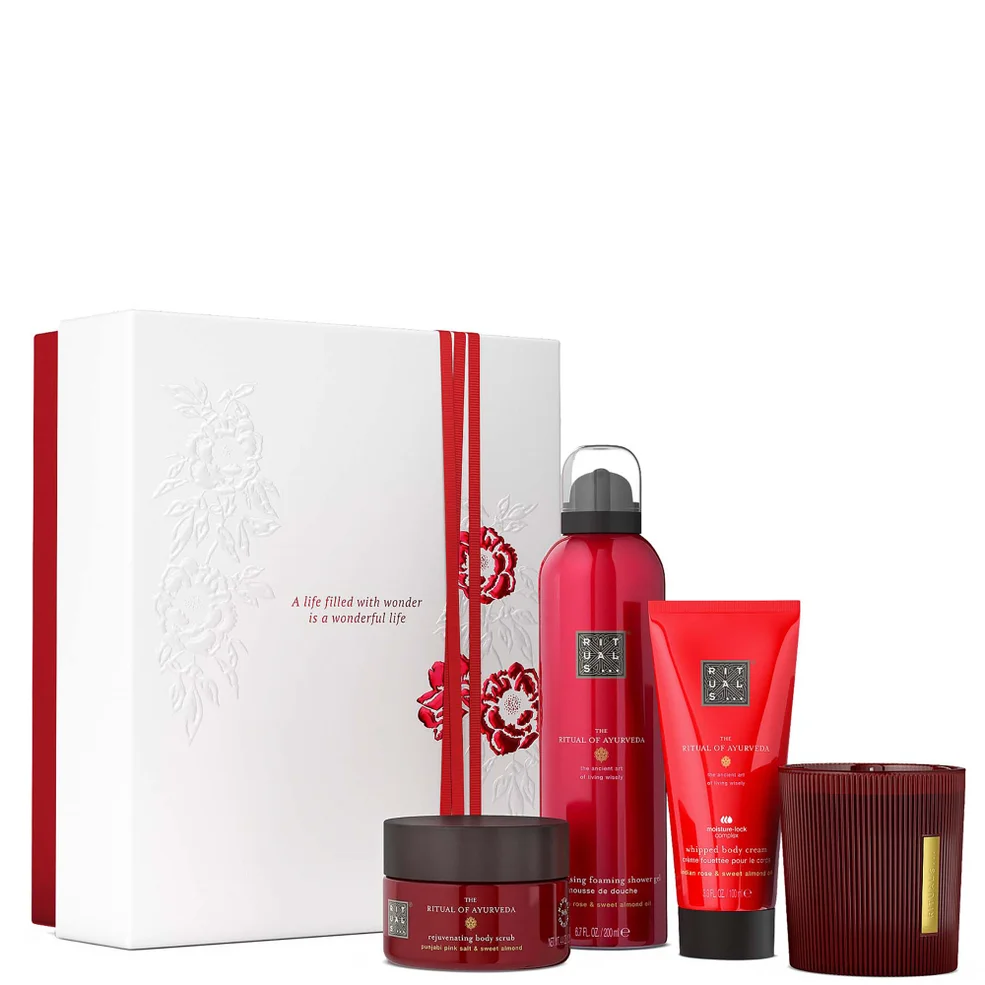 RITUALS The Ritual of Ayurveda Sweet Almond & Indian Rose Medium Gift Set Image 1