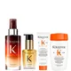 Kérastase Nutritive 8Hour Serum & Elixir Hair Oil with Nutritive Shampoo and Conditioner Bundle