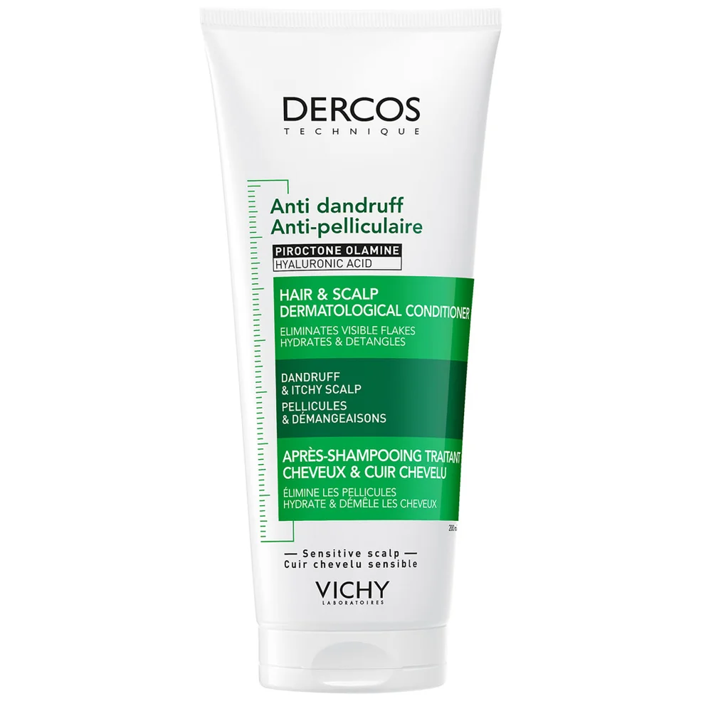 Vichy Dercos Hair & Scalp Dermatological Conditioner for Hydration And Anti-Dandruff 200ml Image 1