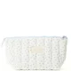 The Flat Lay Co. Marshmallow Essential Makeup Pouch - Cozy Cotton Ditsy Floral