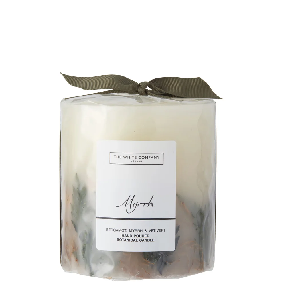 The White Company Myrrh Medium Botanical Candle 725g Image 1