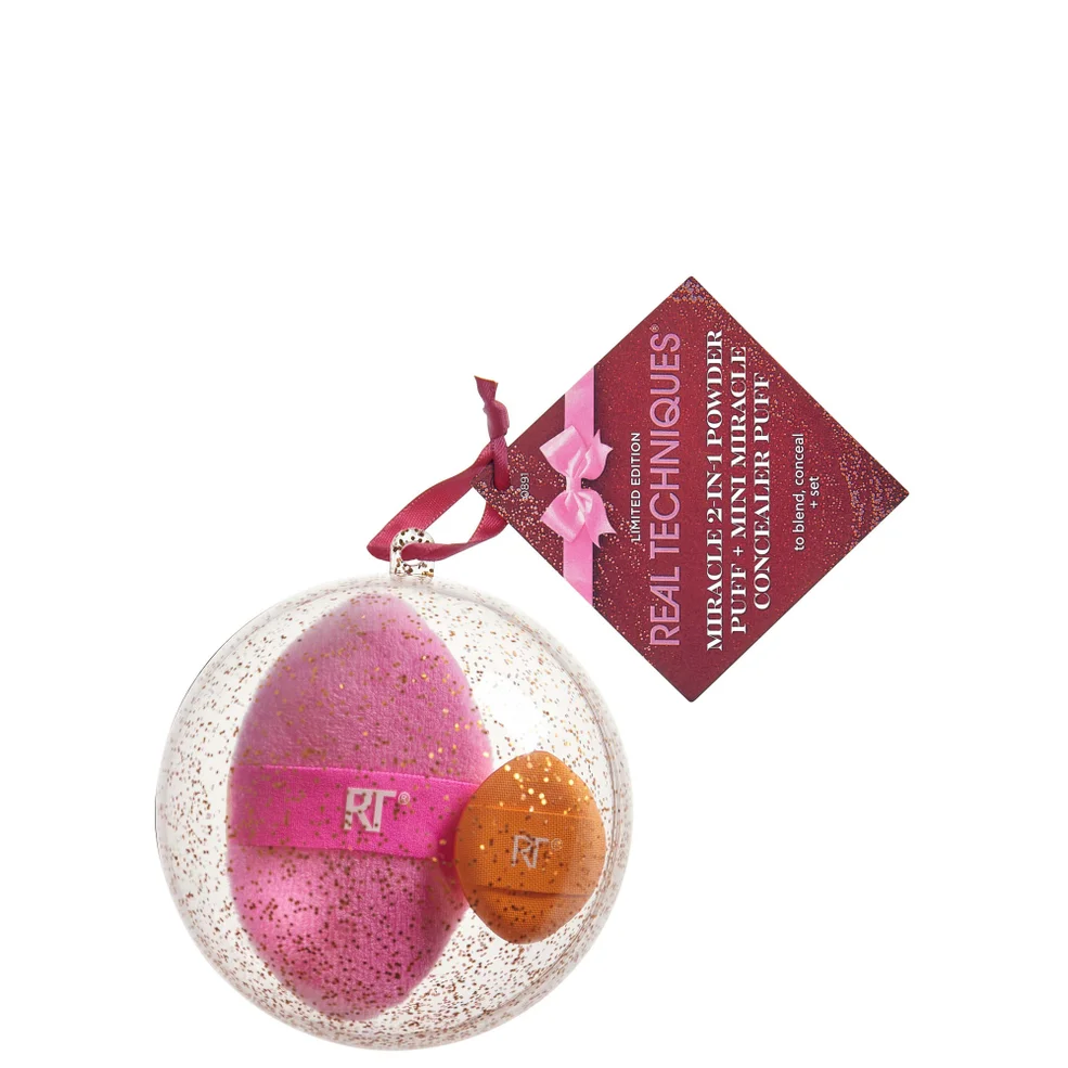 Real Techniques Miracle 2 in 1 Powder Puff Ornament Image 1