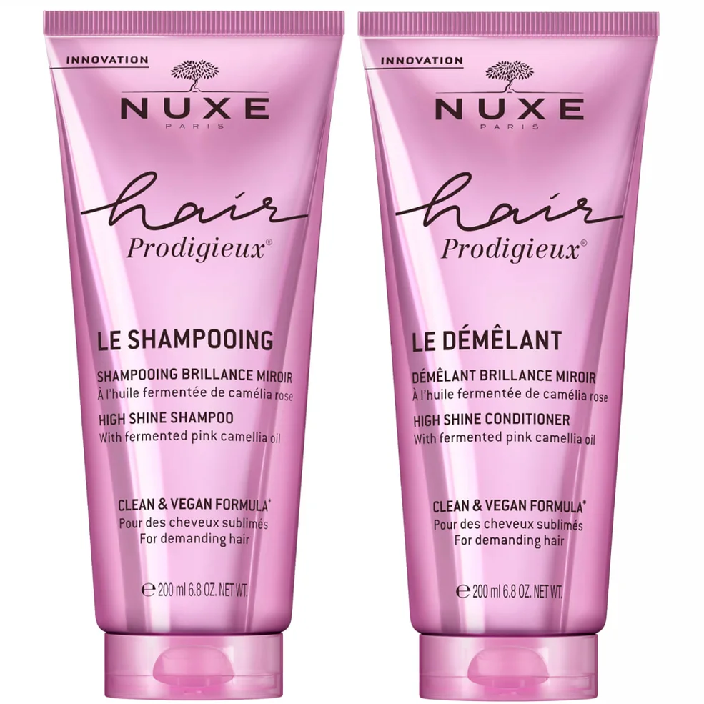 NUXE Hair Prodigieux High Shine Shampoo and Conditioner Duo Image 1