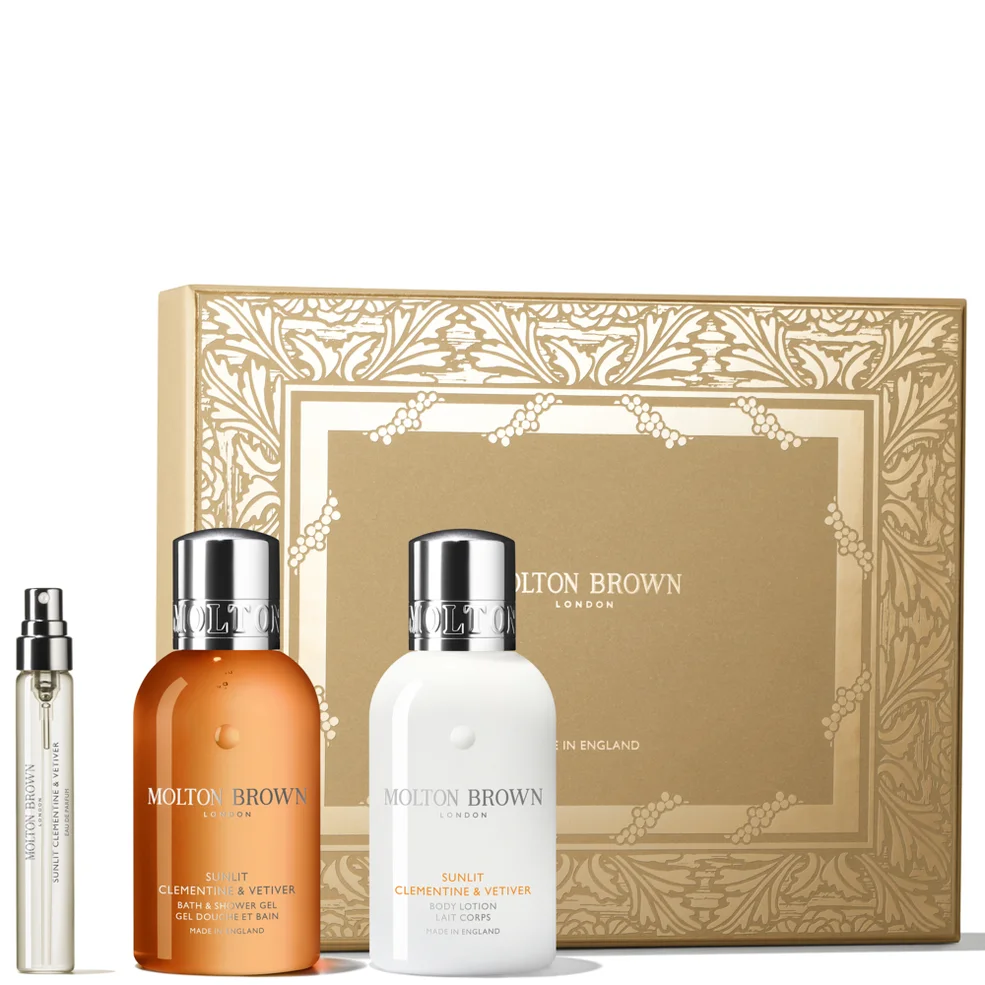 Molton Brown Sunlit Clementine & Vetiver Travel Gift Set Image 1