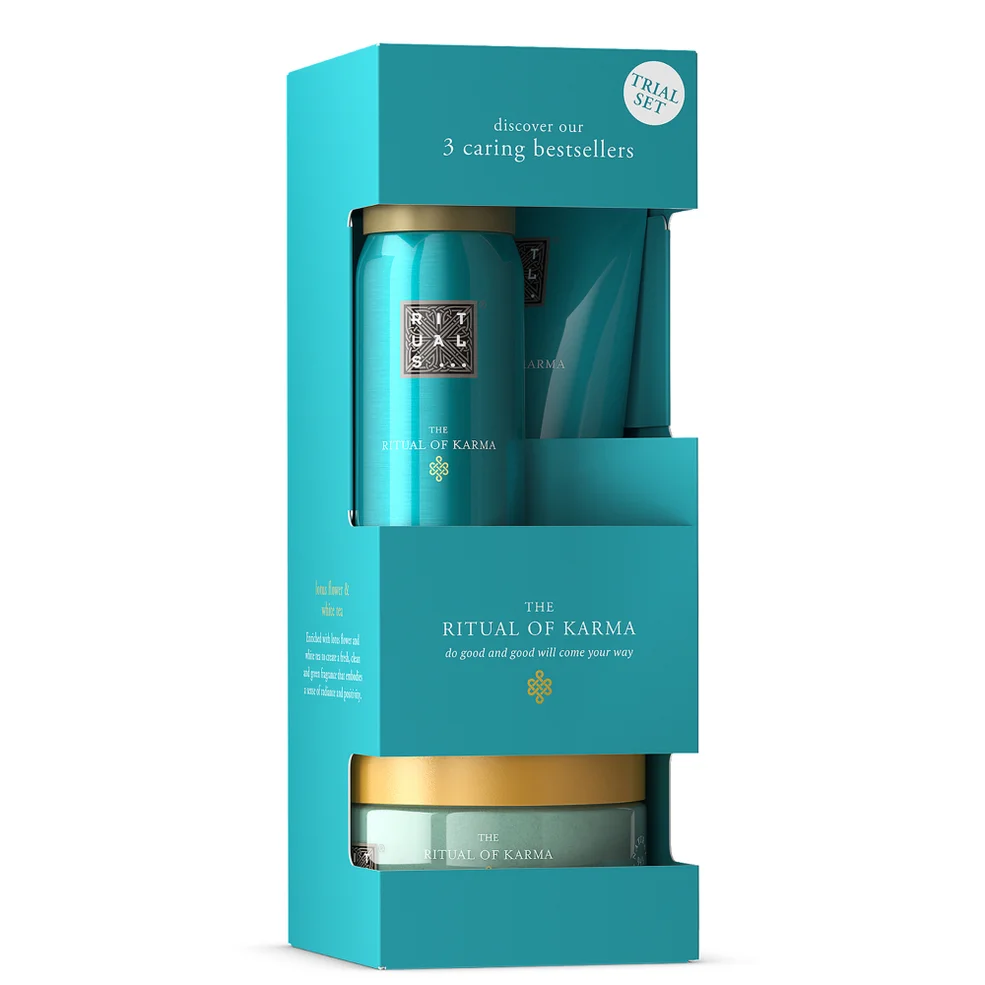Rituals The Ritual of Karma Lotus Flower & White Tea Trial Set Image 1