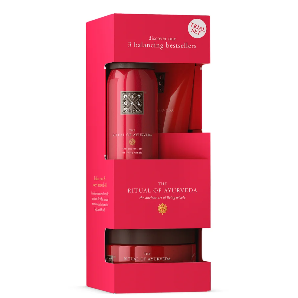 Rituals The Ritual of Ayurveda Bath & Body Trial Set Image 1