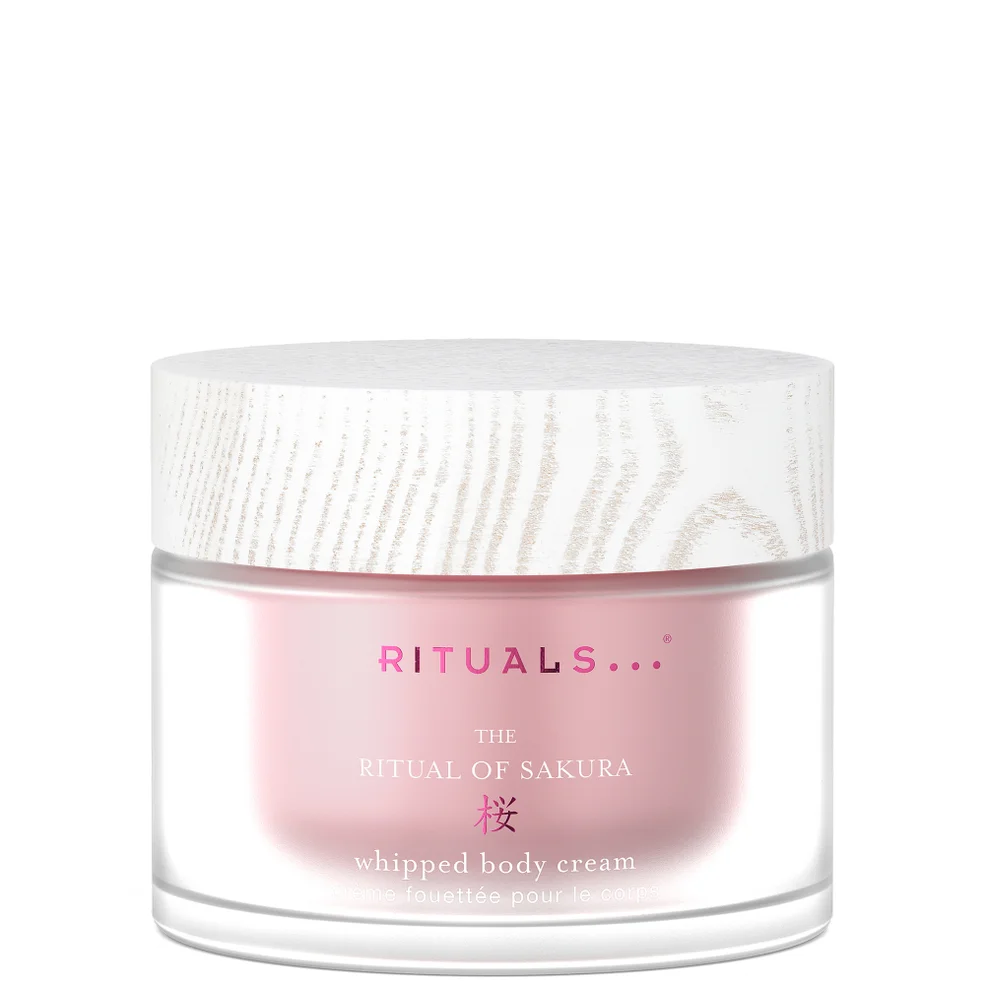 Rituals The Ritual of Sakura Rice Milk & Cherry Blossom Whipped Body Cream 220ml Image 1